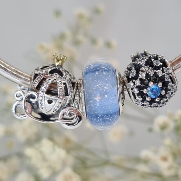 Pandora, Disney, Cinderella charm set. - Picture 2 of 12